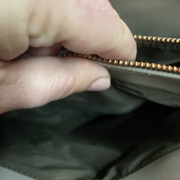 Matt & Nat Large Vegan Leather Tan Purse - Picture 9 of 13